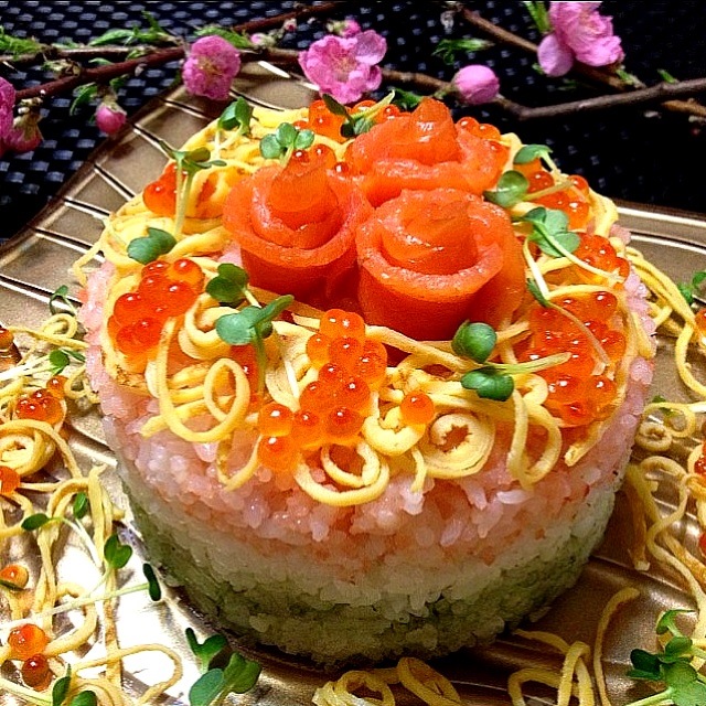 寿司ケーキでひな祭りを飾ろう 卵を使ったレシピ情報が満載 スタッフブログ