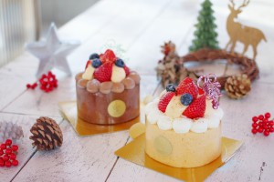 ウフウフガーデンでは今年もクリスマスケーキの予約販売を開始いたしました！