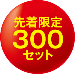 先着限定 300セット